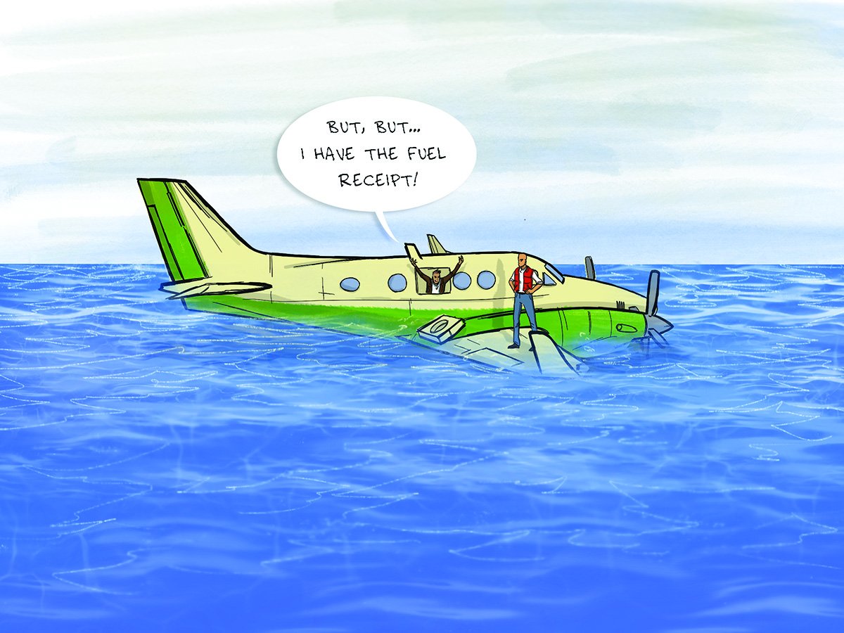 aviation cartoon Ben Bishop