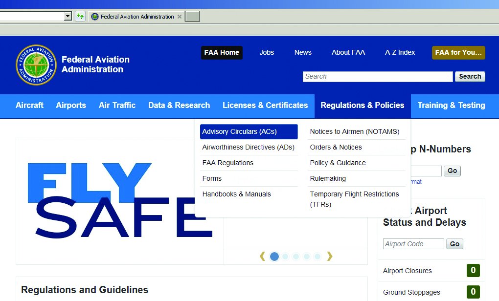 FAA aviation circular advisory