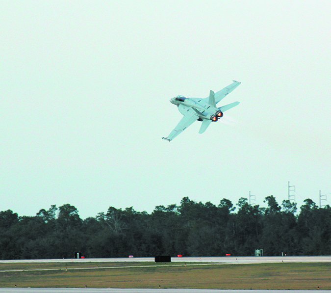 F/A-18 takeoff