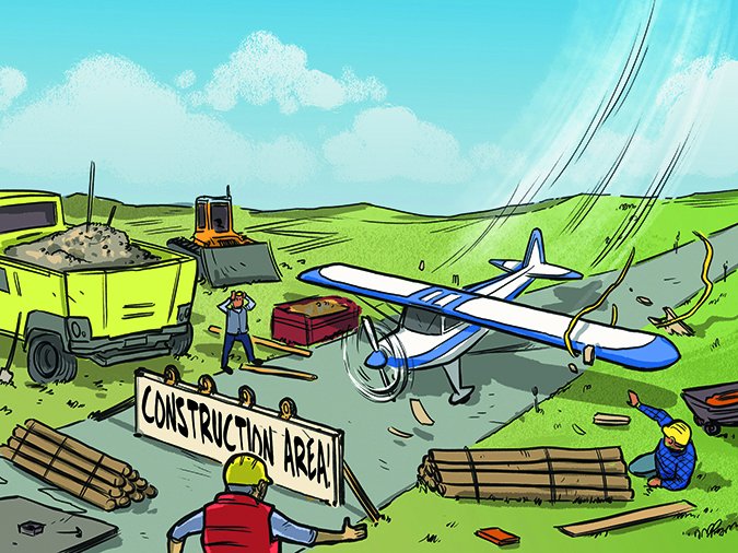 plane crash illustration