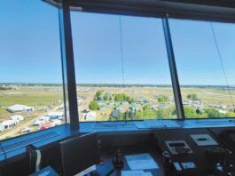 Great view from the ATC tower at Oshkosh